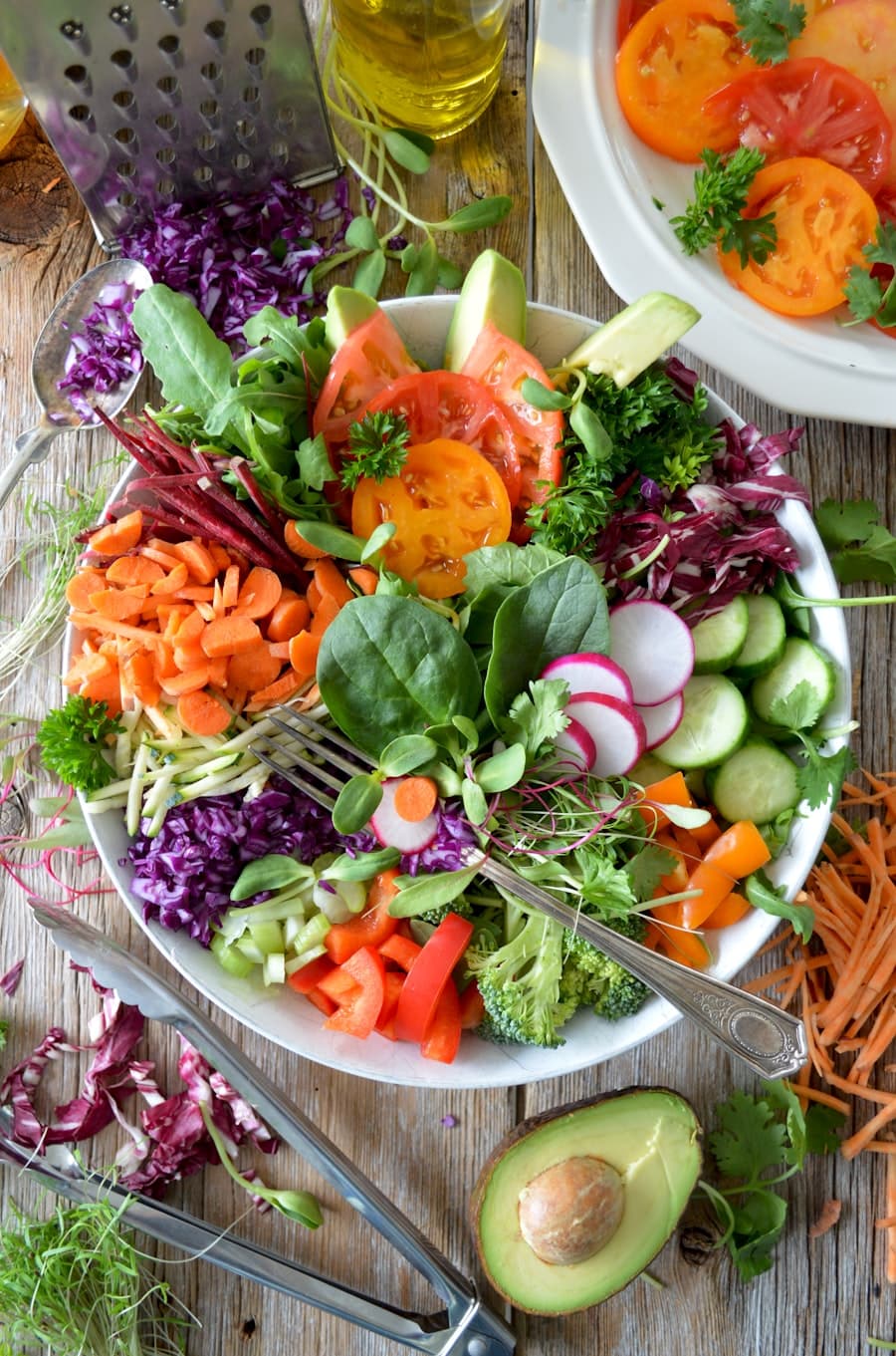 Mix de vegetais frescos
